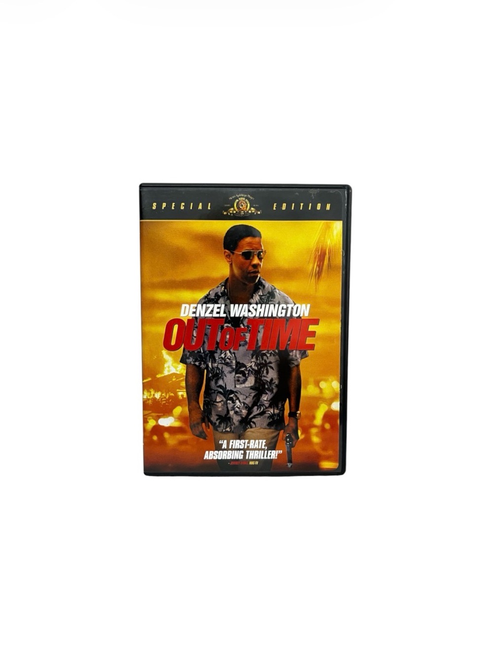 Out of Time (DVD, 2003, Widescreen) W/ Insert Denzel Washington